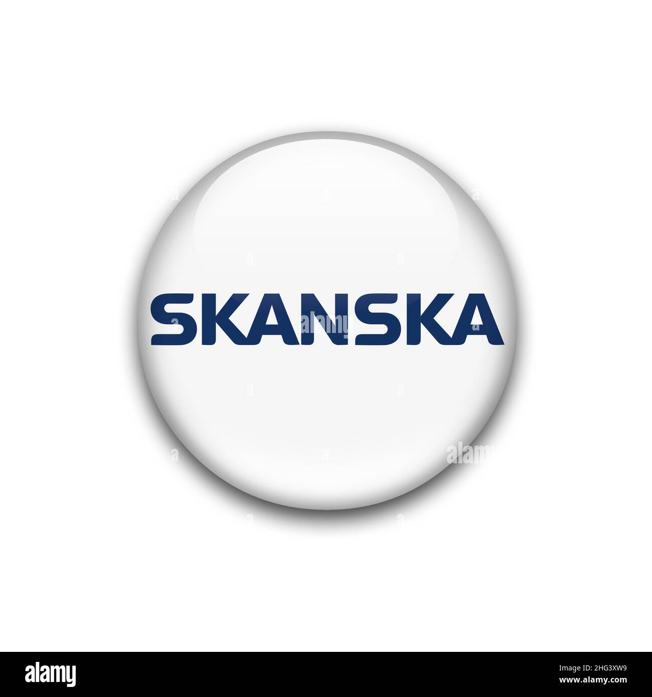 Skanska logo Stock Photo
