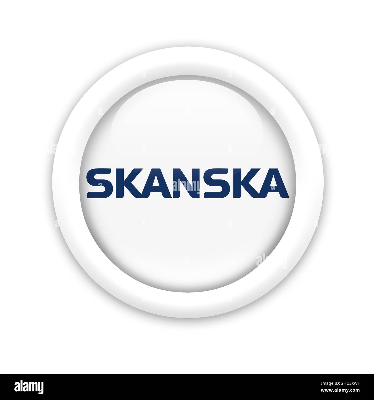Skanska logo Stock Photo
