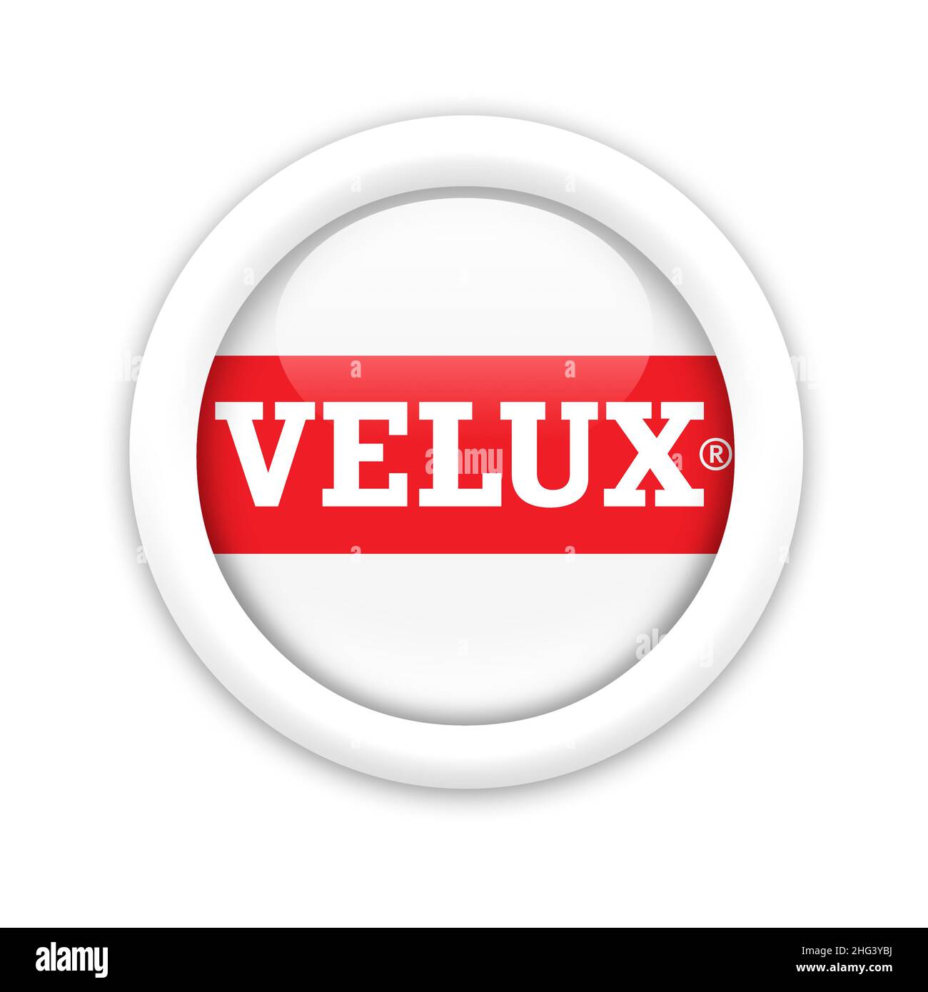 Velux logo Stock Photo