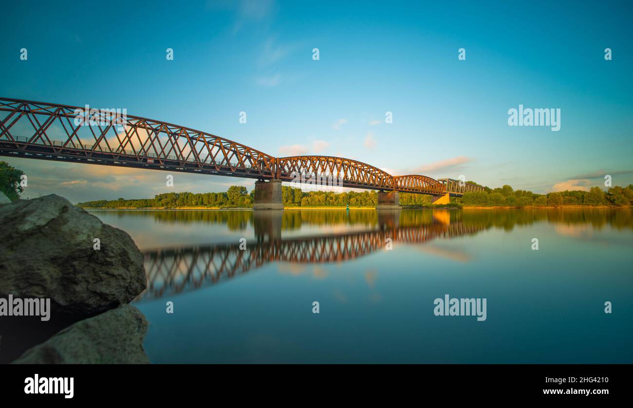 Bridge across rhine river hi-res stock photography and images - Alamy