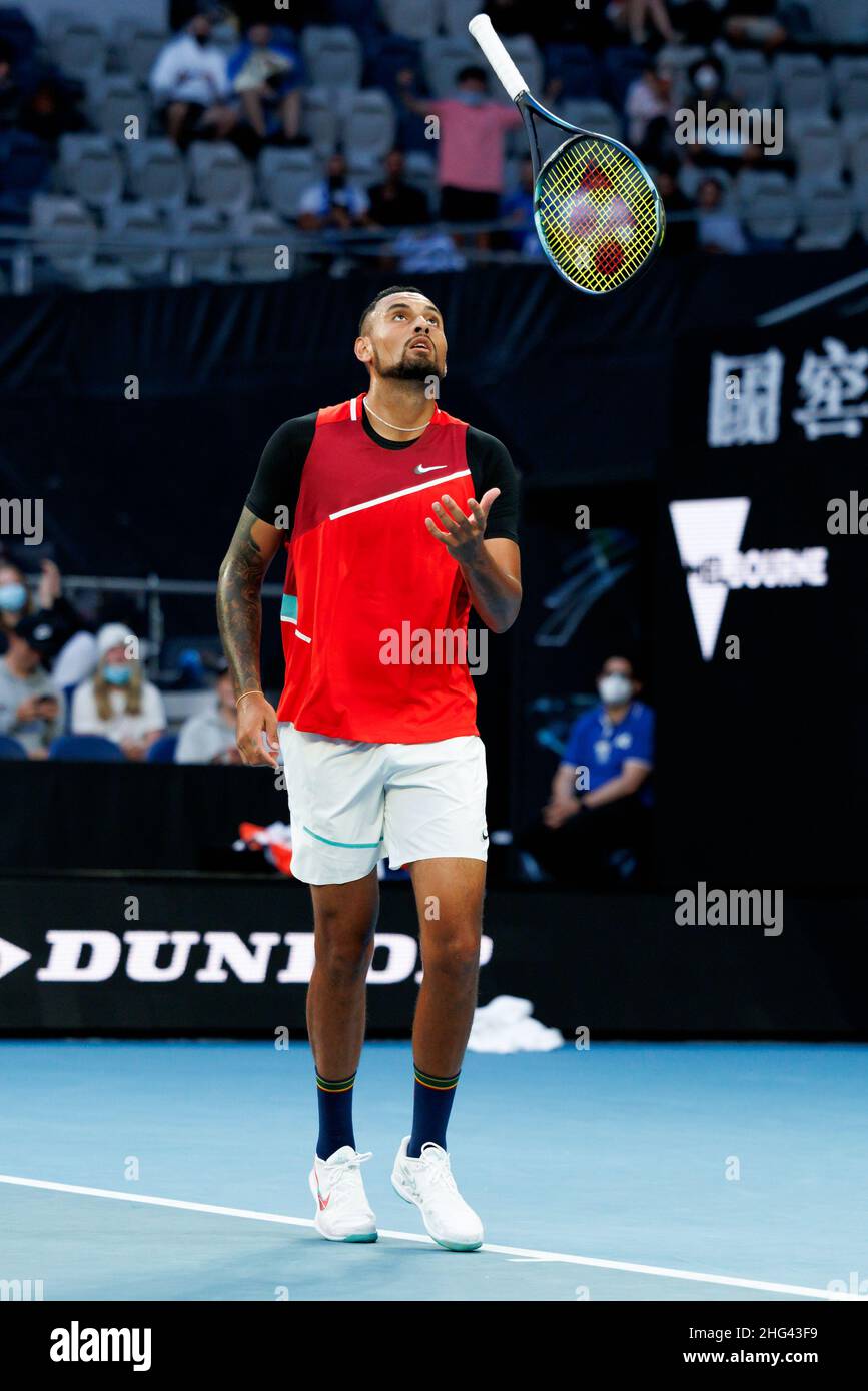 Nick kyrgios racket hi-res stock photography and images
