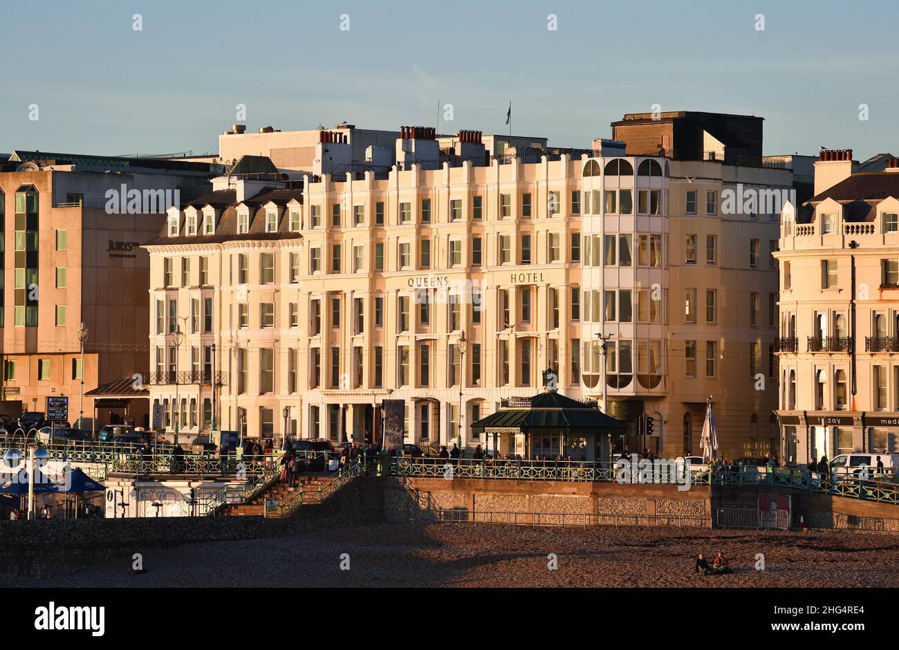 Queens hotel brighton uk hi-res stock photography and images