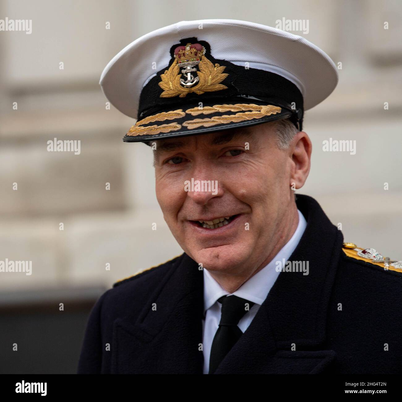 Admiral sir tony radakin kcb adc chief of the defence hires stock