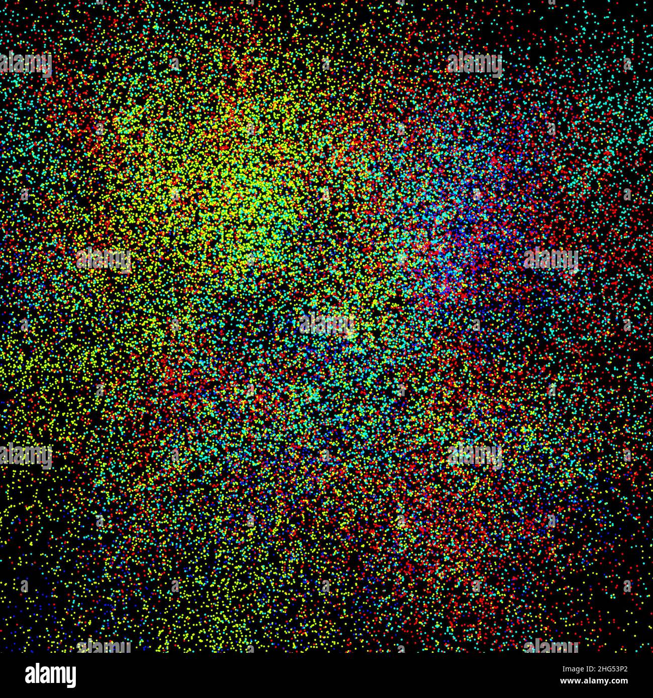 3d abstract multicolored light particles hi-res stock photography and ...