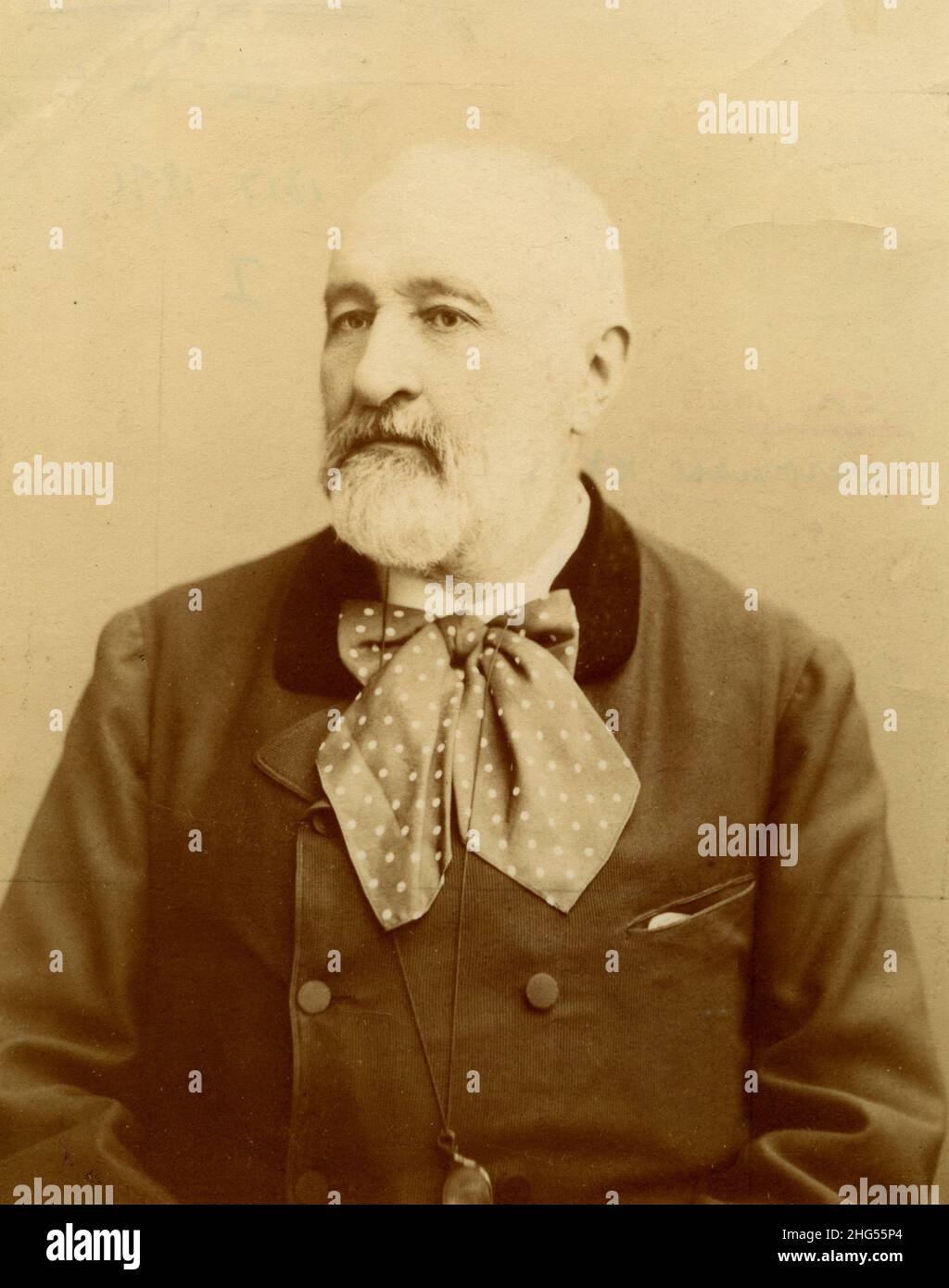 Portrait de Adolphe Alphand (1817-1891)  ingenieur des ponts et chaussees et administrateur francais Stock Photo