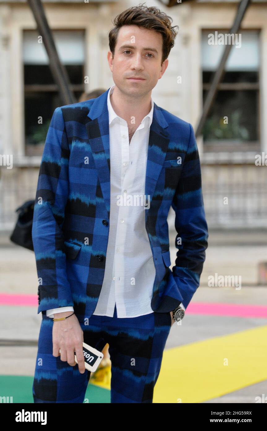 Nick Grimshaw, Royal Academy Summer Exhibition Preview Party, Royal Academy, Piccadilly, London. UK Stock Photo