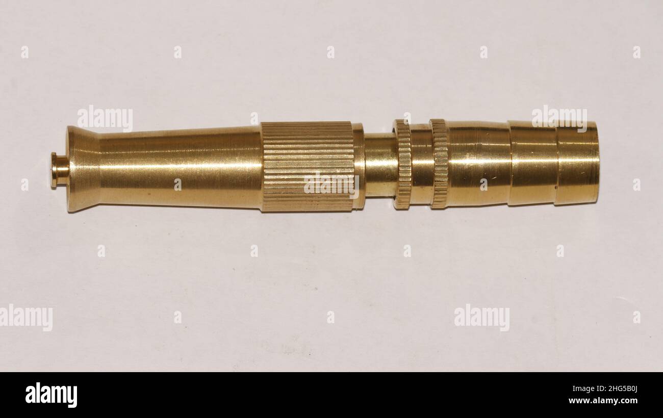 Yellow rubber hose nozzle hi-res stock photography and images - Alamy