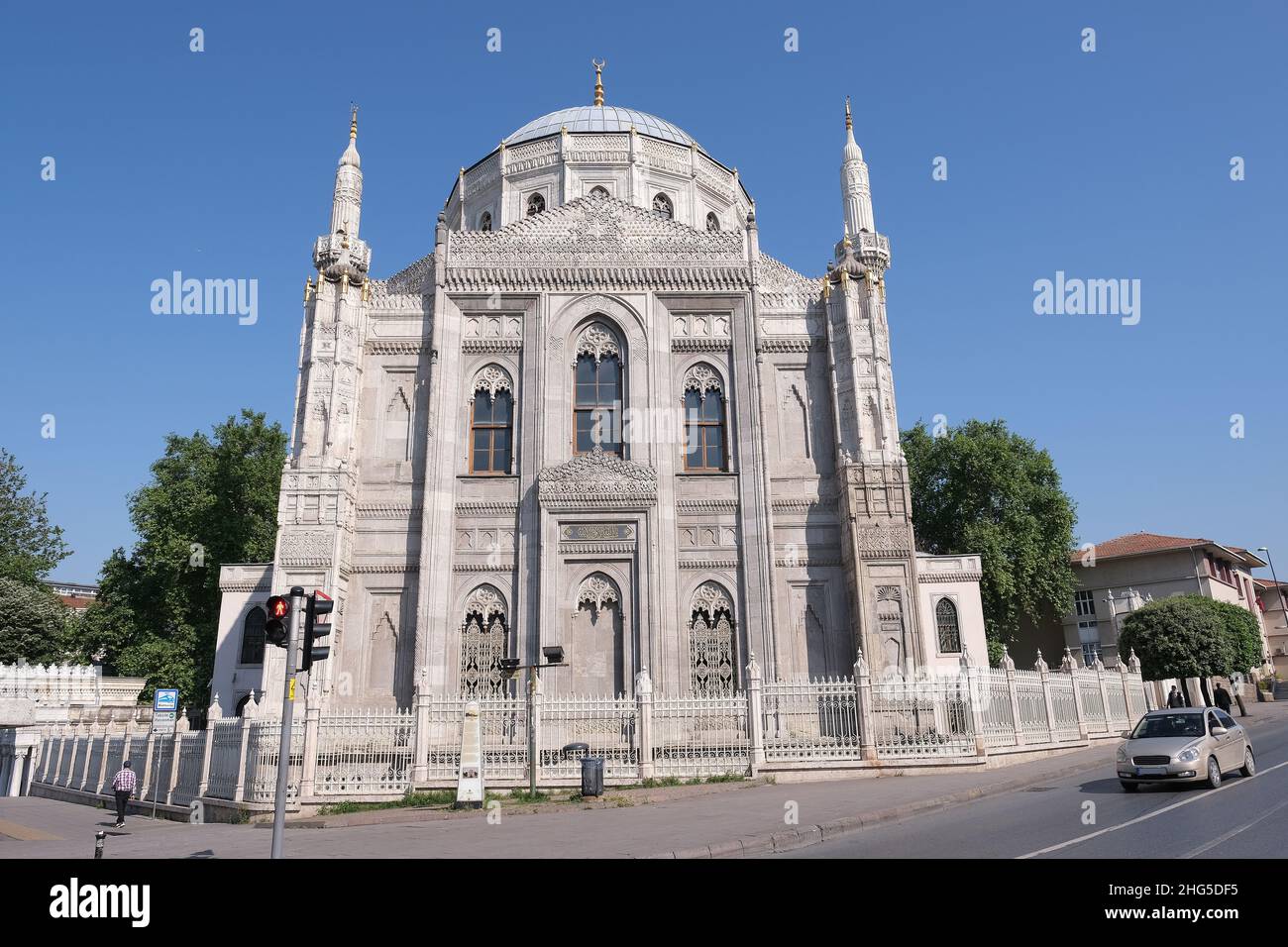 İstanbul,Pertevniyal valide sultan mosque Stock Photo