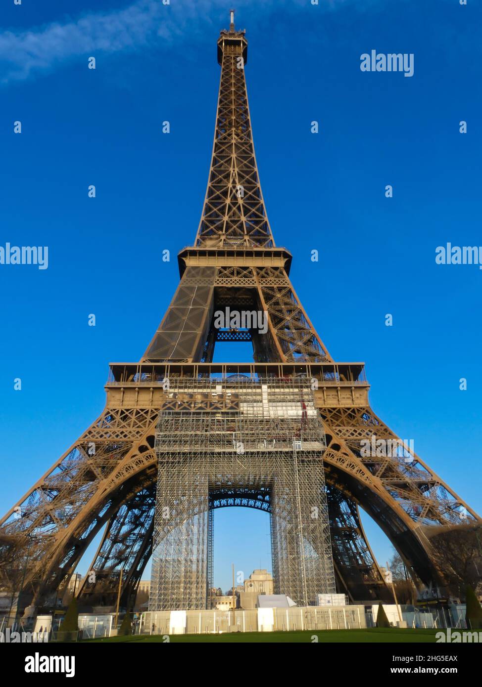 Paris, France. January 02. 2022. Most visited tourist site in the world