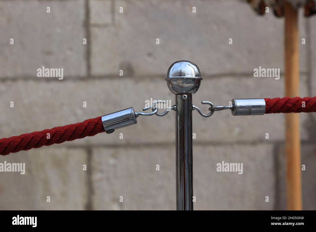 Shut-off, safety shut-off with rope Stock Photo - Alamy