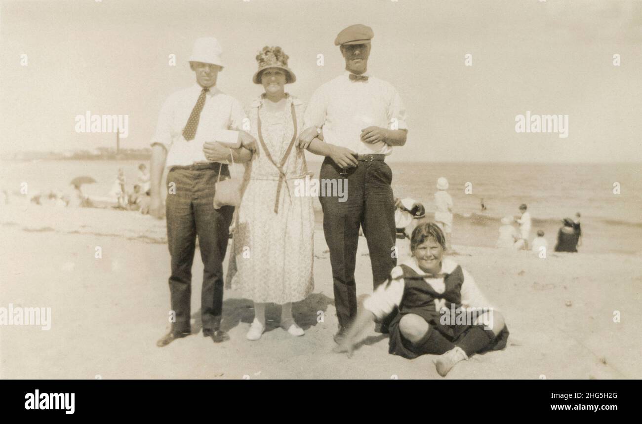 1920s Beach Photo High Resolution Stock Photography and Images - Alamy