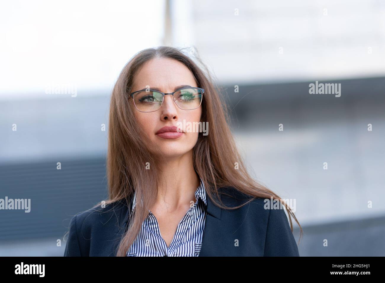 One woman arm up career success hi-res stock photography and images - Alamy