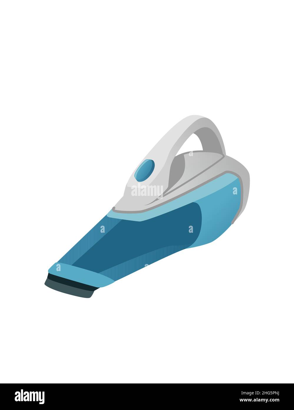 Portable handheld vacuum cleaner for home and car usage classic design