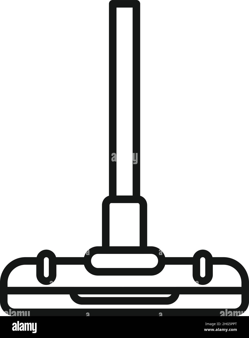 Mop service icon outline vector. Repair net. Hotel cleaner Stock Vector ...