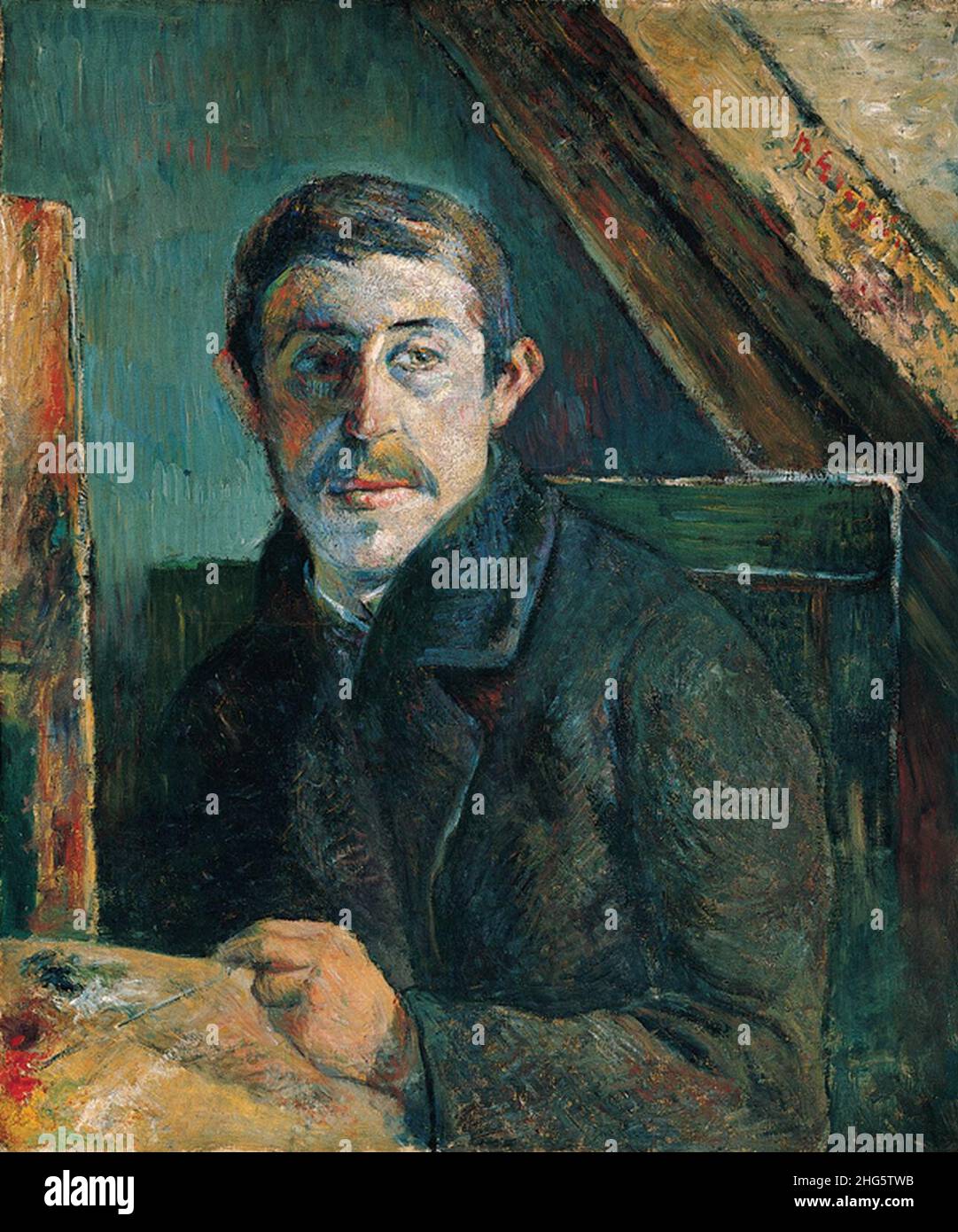 SelfPortrait by Paul Gauguin, 1885 Stock Photo Alamy