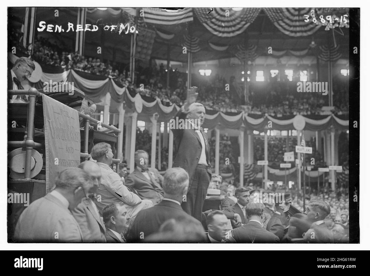 Sen. Reed of Mo Stock Photo - Alamy