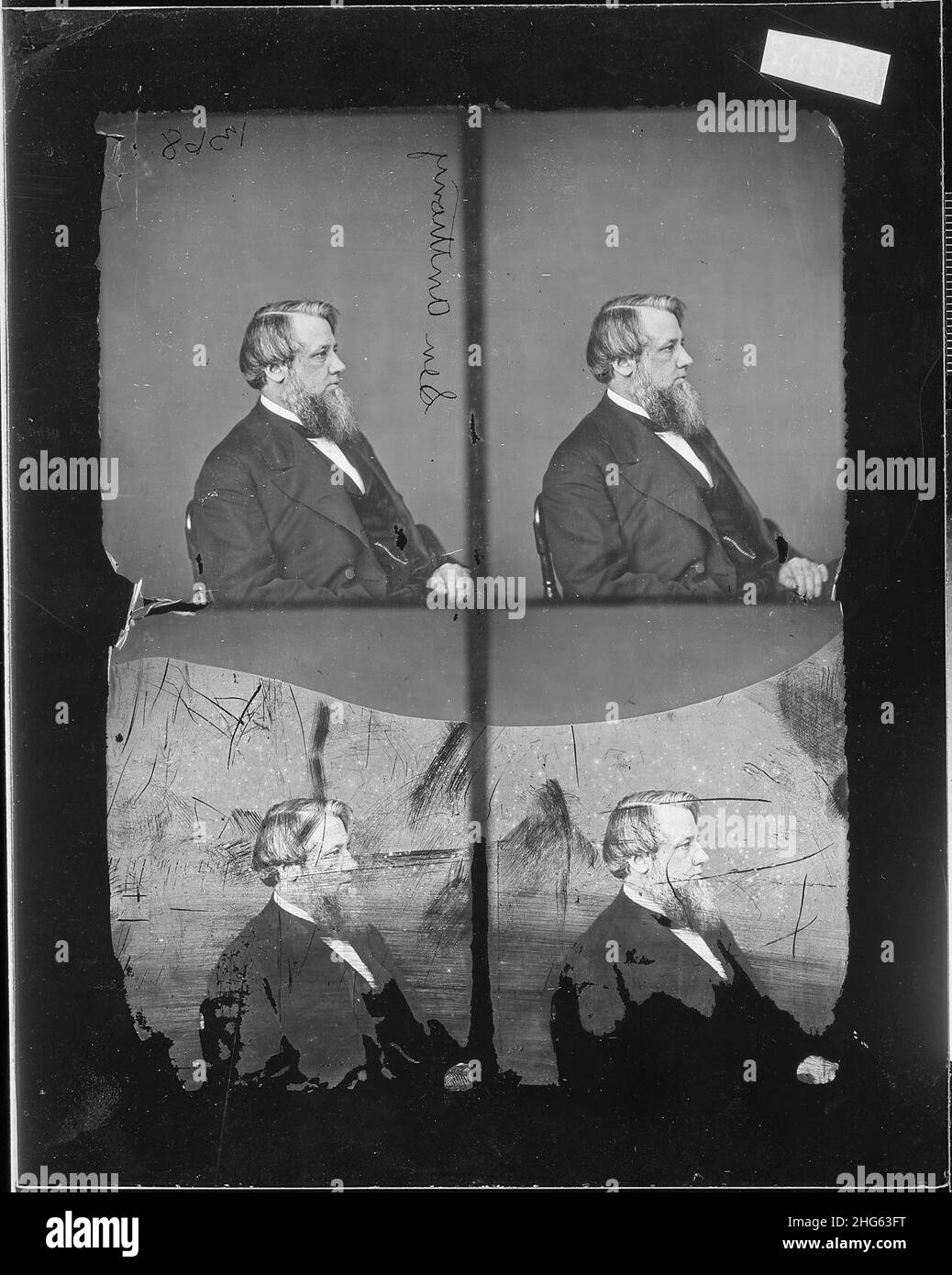 Senator Henry B. Anthony, R.I Stock Photo Alamy