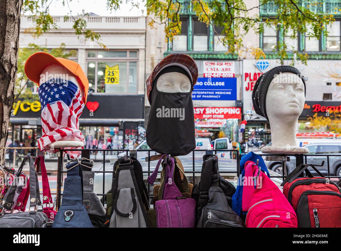 Harlem, Manhattan, New York City, New York, USA. November 4, 2021