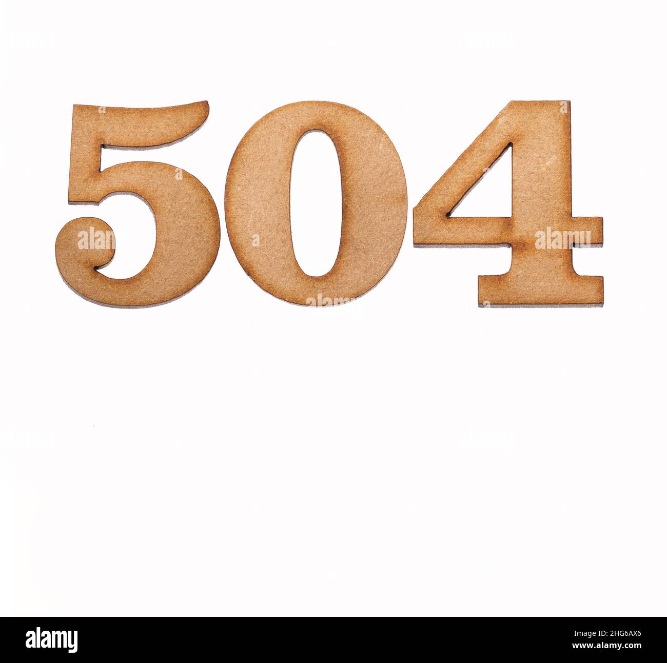 Number 504 Cut Out Stock Images & Pictures Alamy