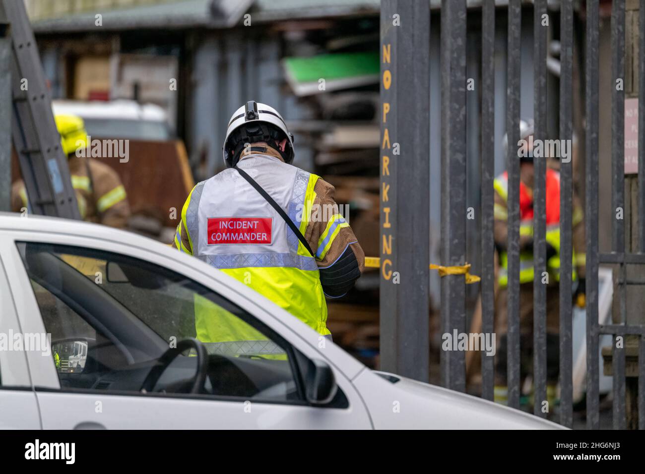 Police incident commander hi-res stock photography and images - Alamy