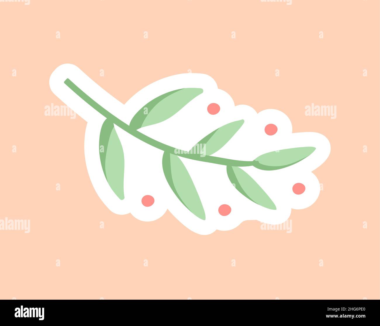Planner or diary decorating element Stock Vector