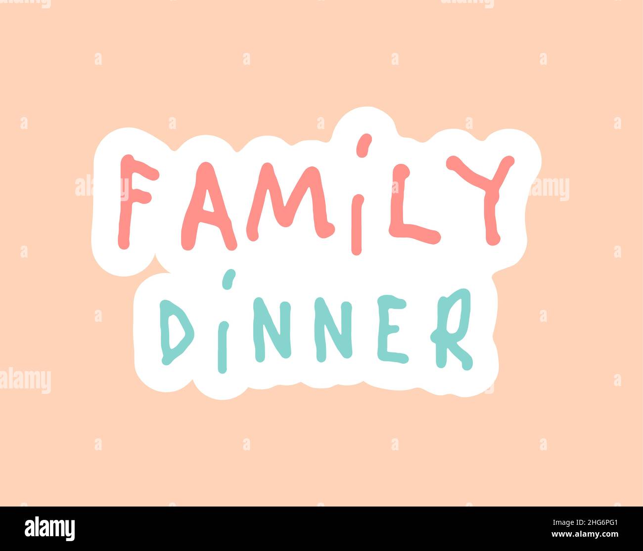 Planner or diary decorating element Stock Vector