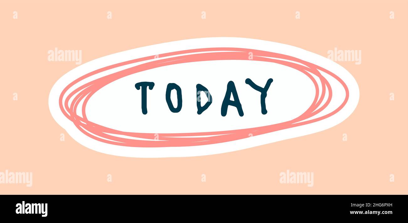 Planner or diary decorating element Stock Vector