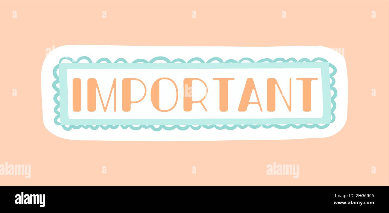 Planner or diary decorating element Stock Vector