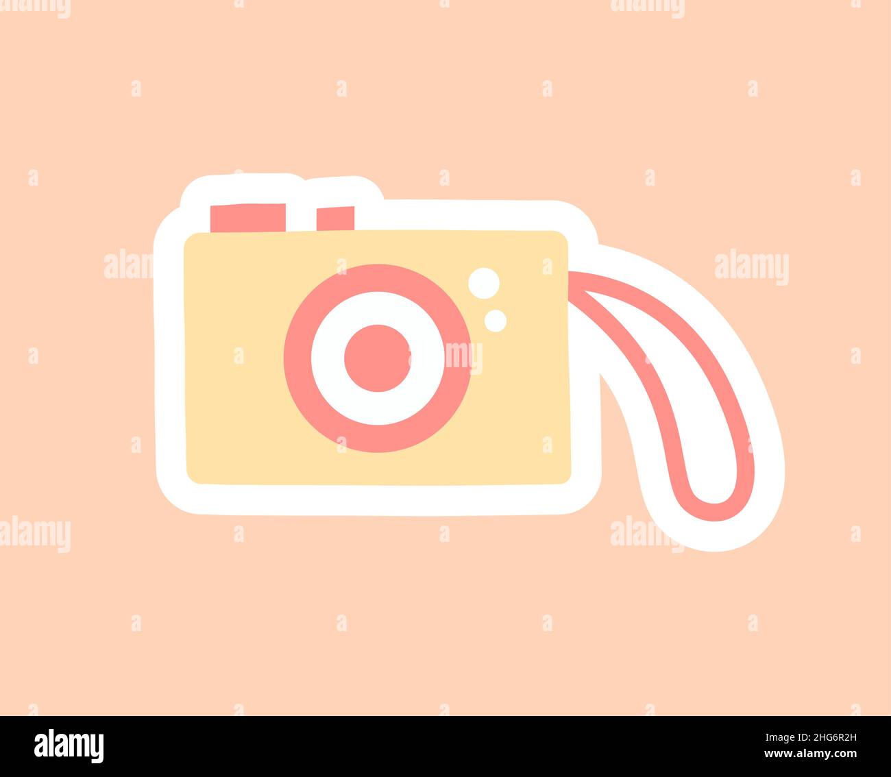 Planner or diary decorating element Stock Vector