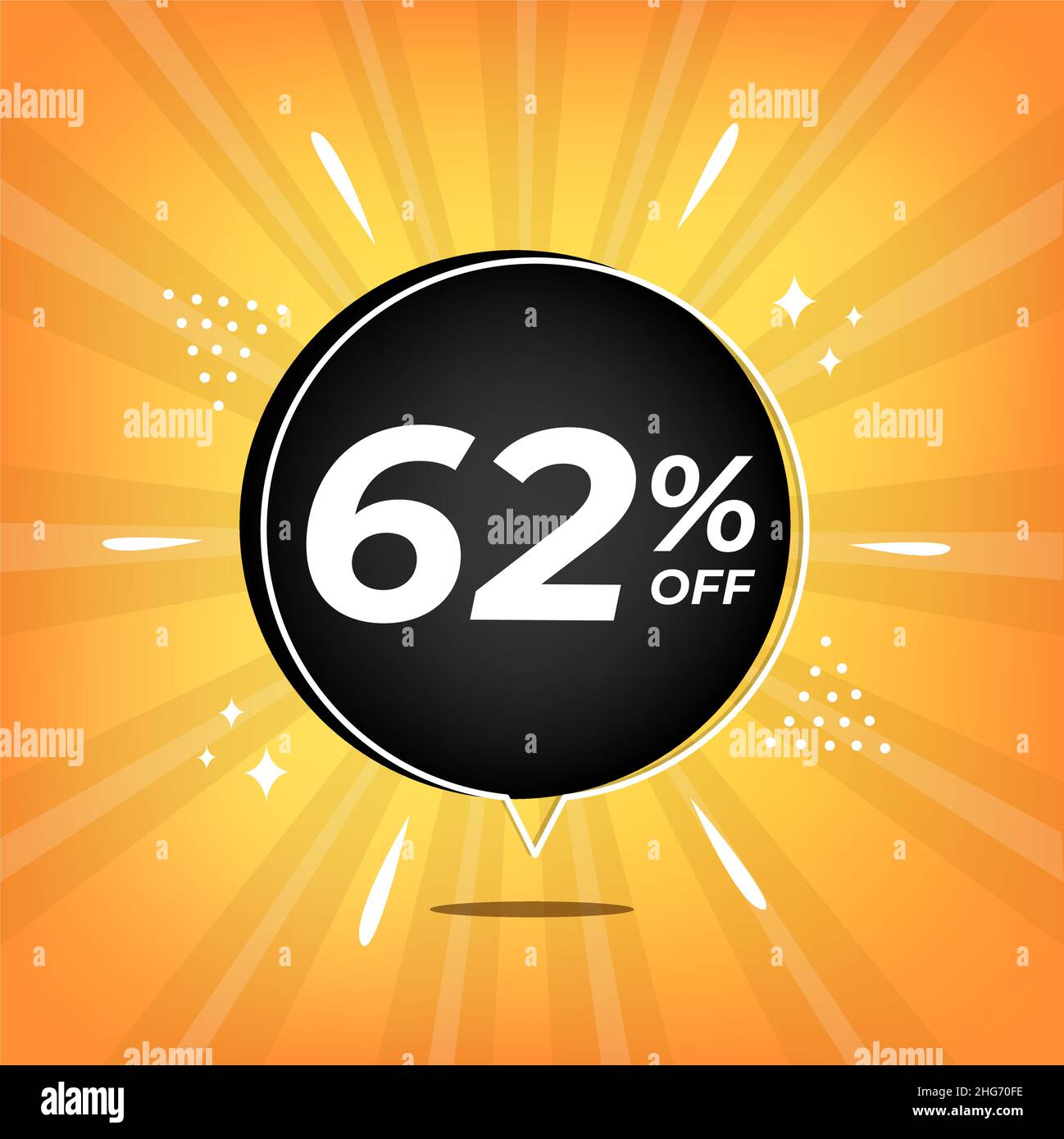 Balloon number 62 Stock Vector Images - Alamy