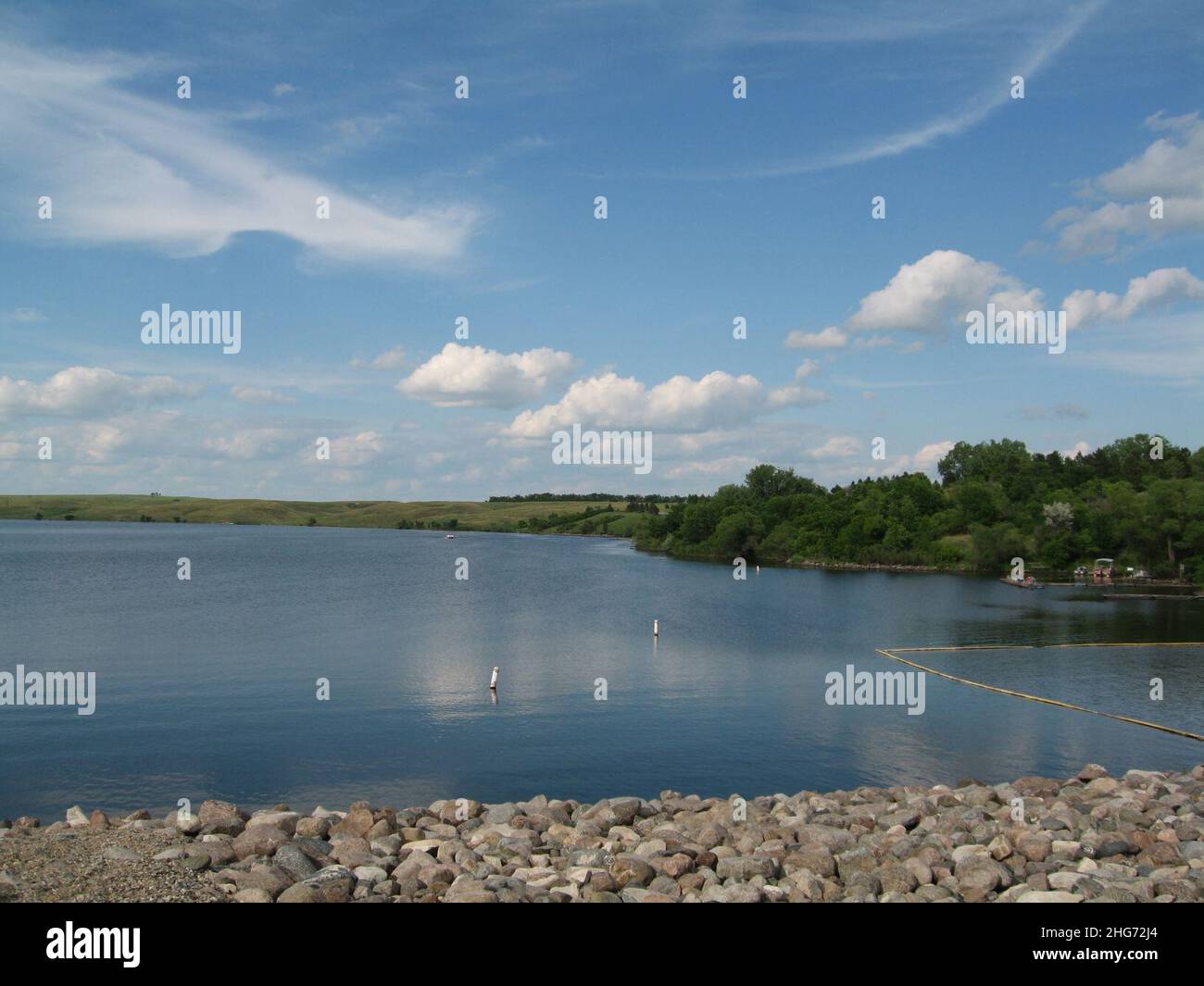 Sheyenne River Valley Scenic Byway Lake Ashtabula from Baldhill Dam