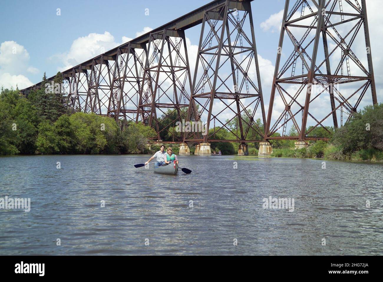 Sheyenne River Valley Scenic Byway Paddling the Sheyenne River under