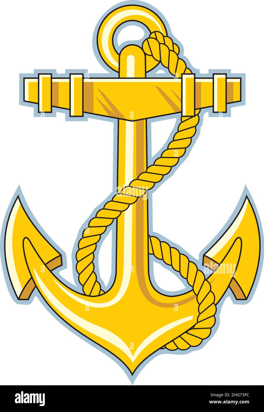 Port of anchorage Stock Vector Images Alamy