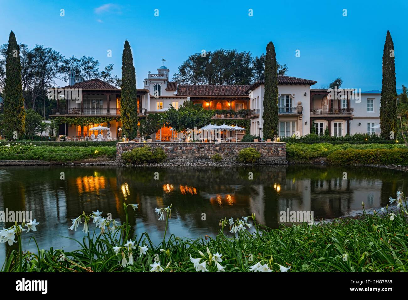 Villa Bokeh is a luxury hotel in Antigua Guatemala Stock Photo Alamy