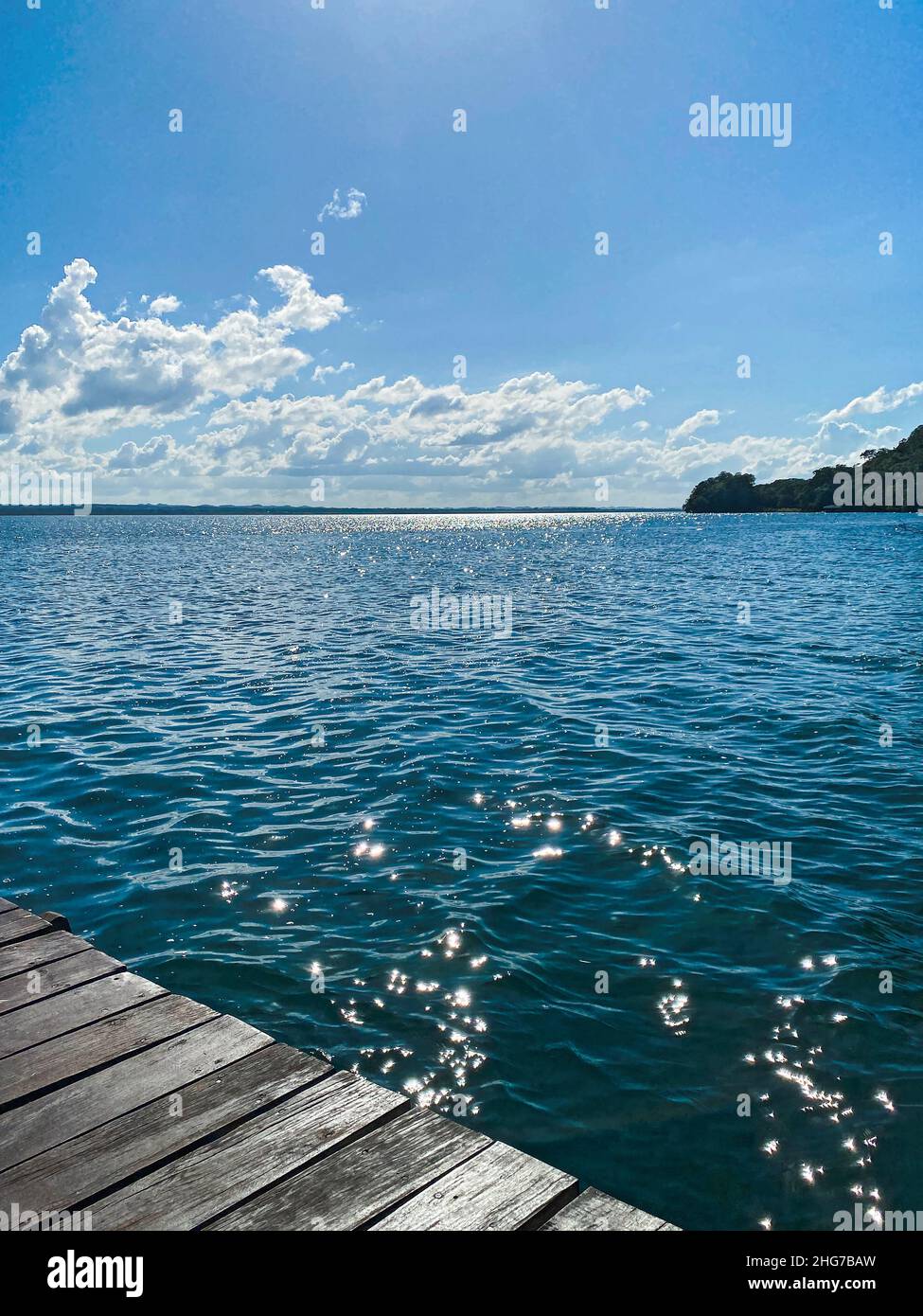 Francis Ford Coppola's La Lancha, Guatemala Stock Photo