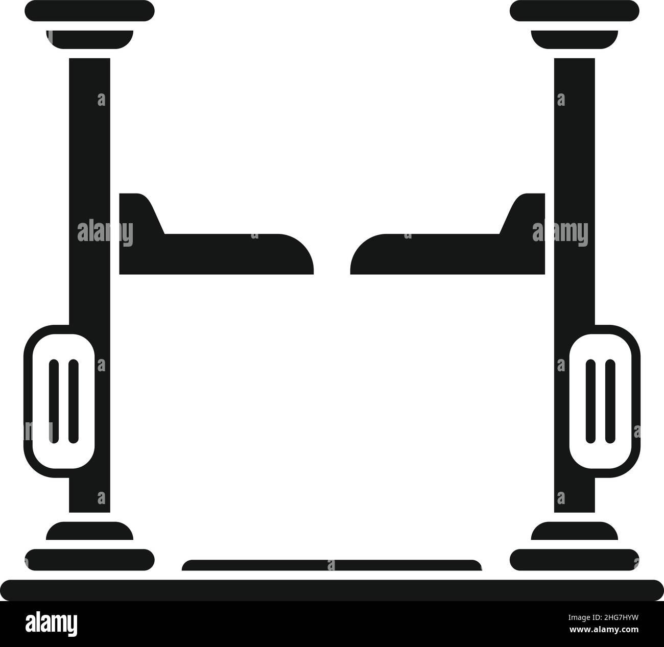 Hydraulic ramp Stock Vector Images - Alamy
