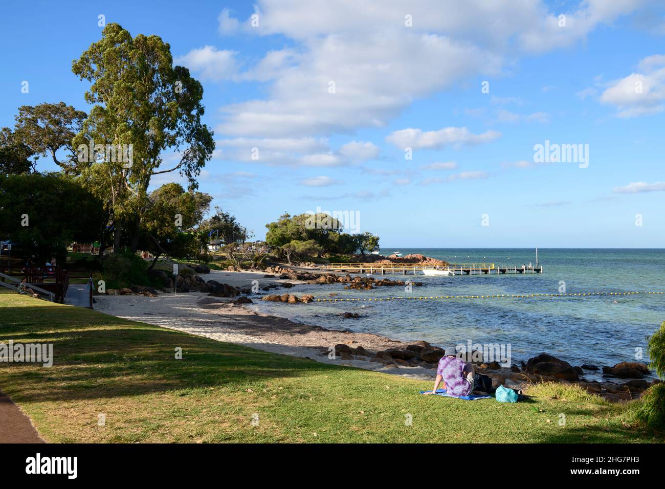 Coastline in Dunsborough, Western Australia Stock Photo