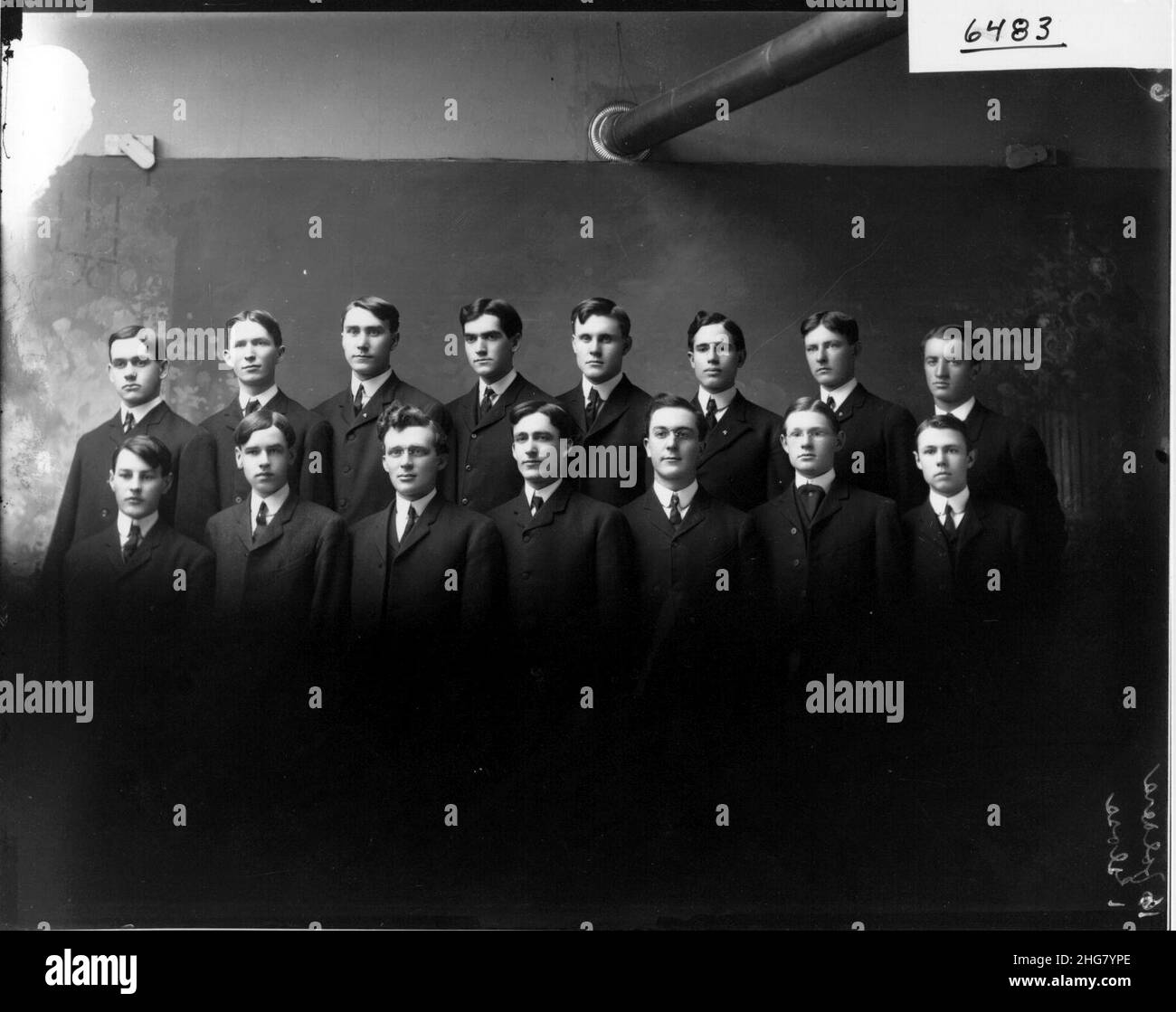 Sigma Chi group portrait 1905 (3194700717 Stock Photo Alamy
