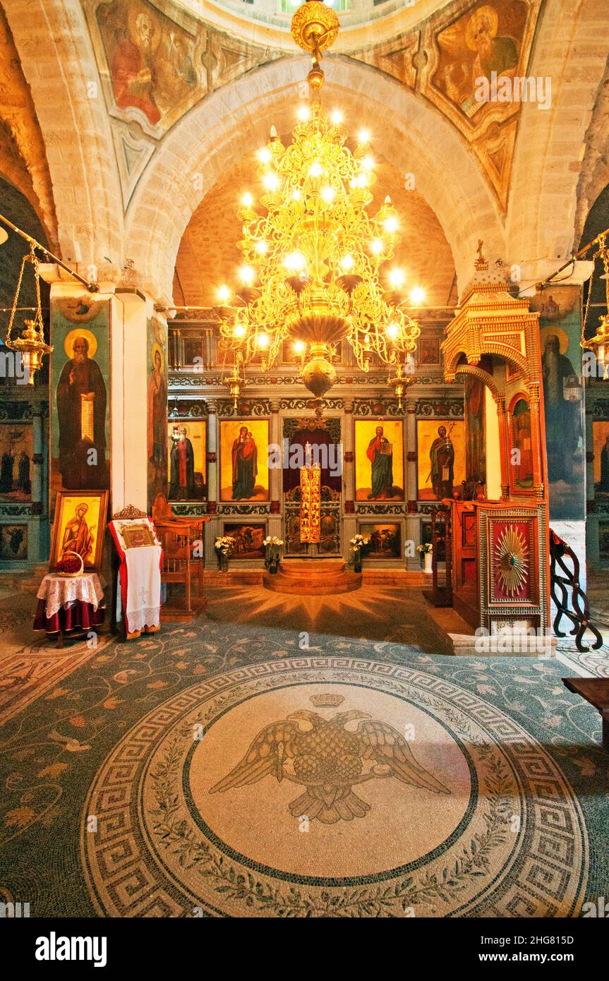 Dir Hajlah greek monastery Stock Photo