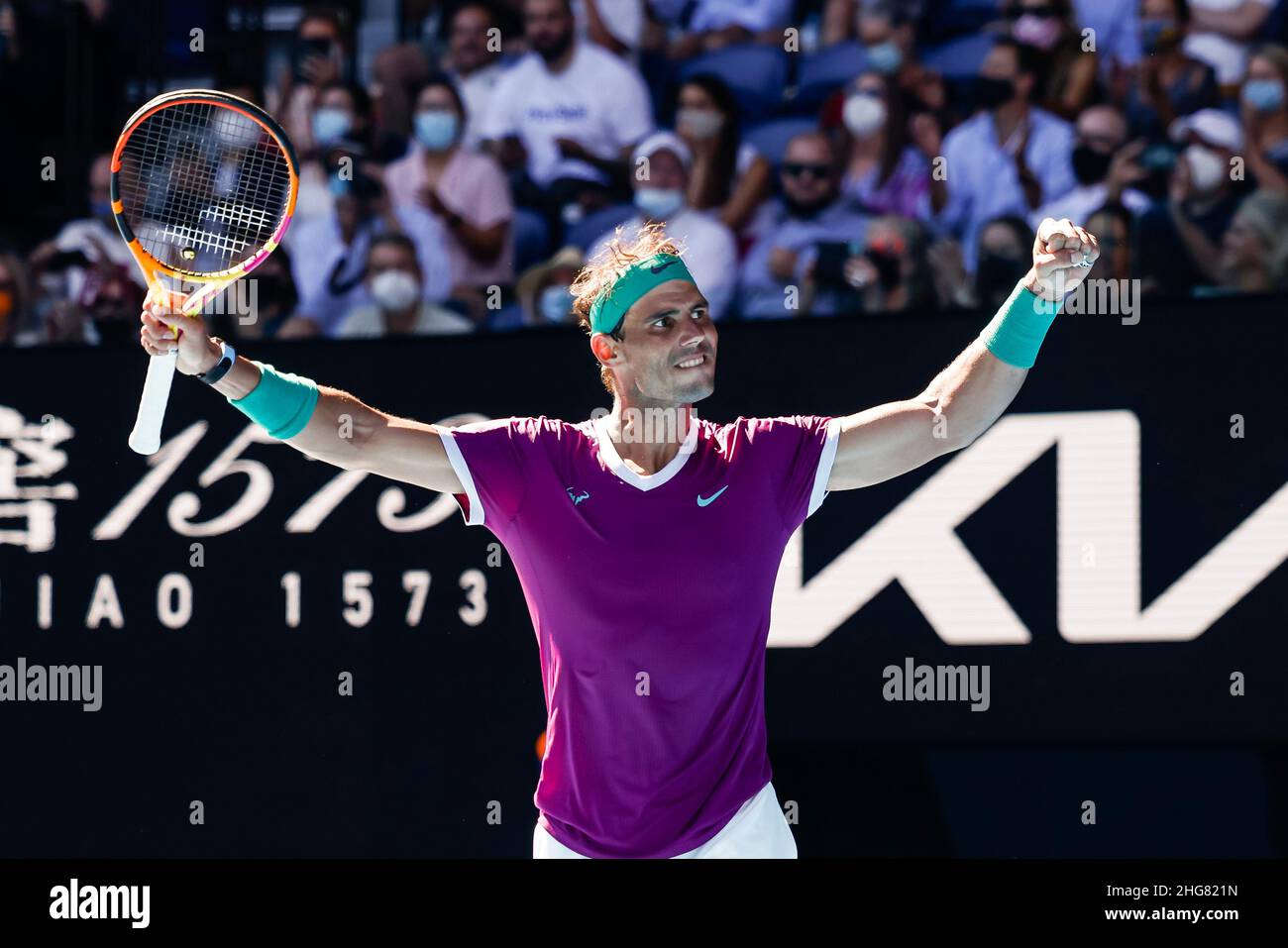 Rafael nadal australian open hi-res stock photography and images