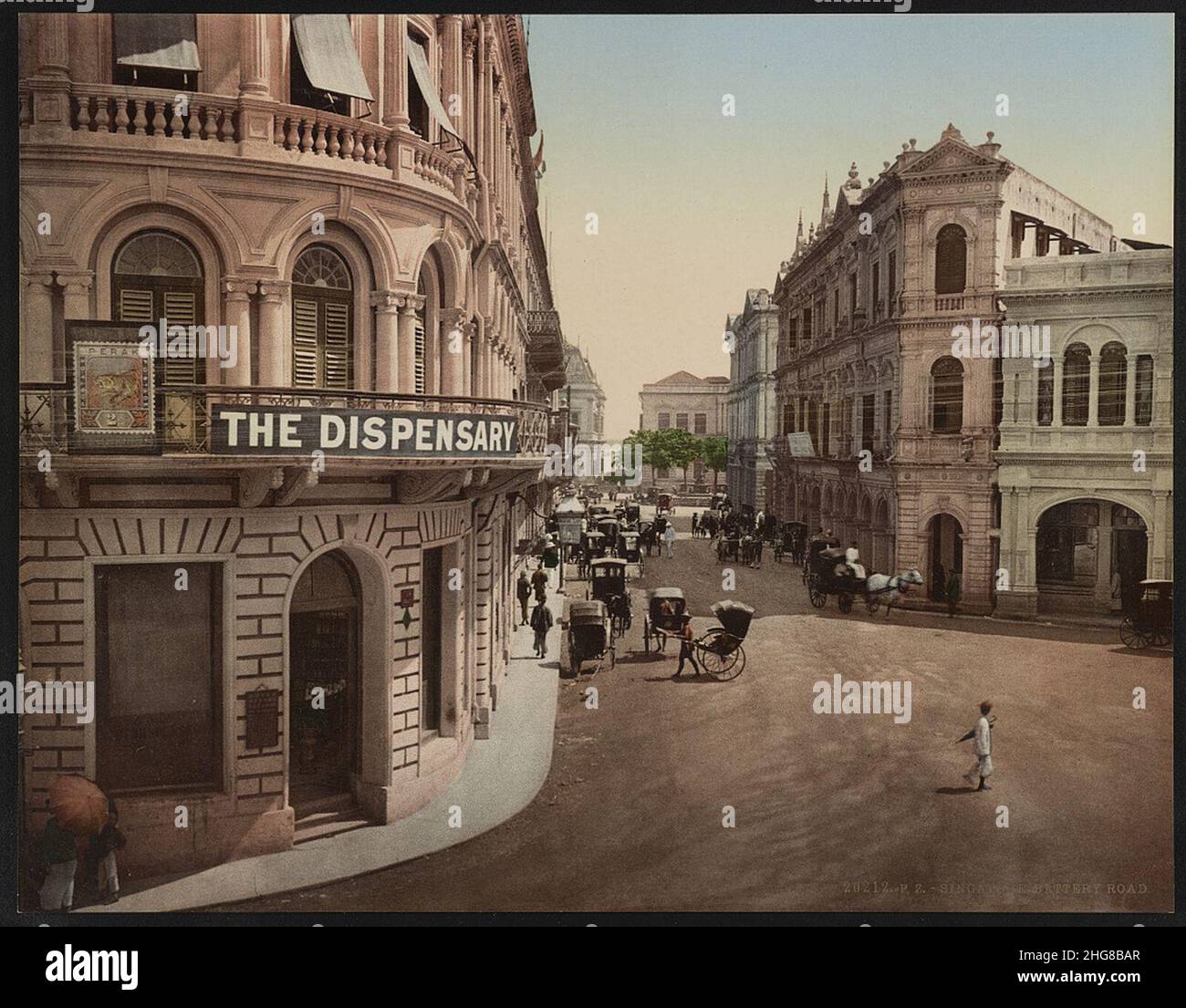 Singapore. Battery Road Stock Photo Alamy