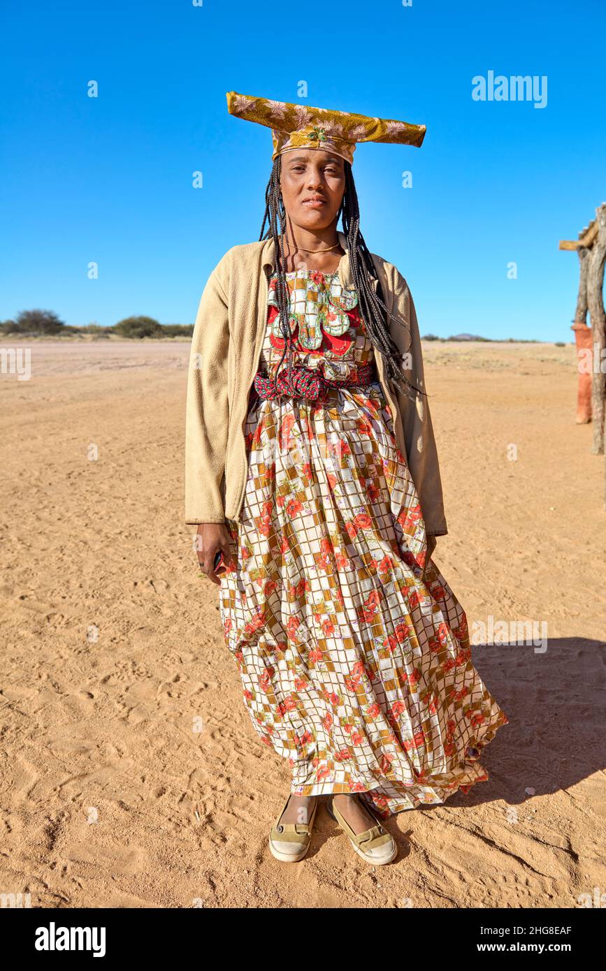 Namibia. Herero ethnicity Stock Photo