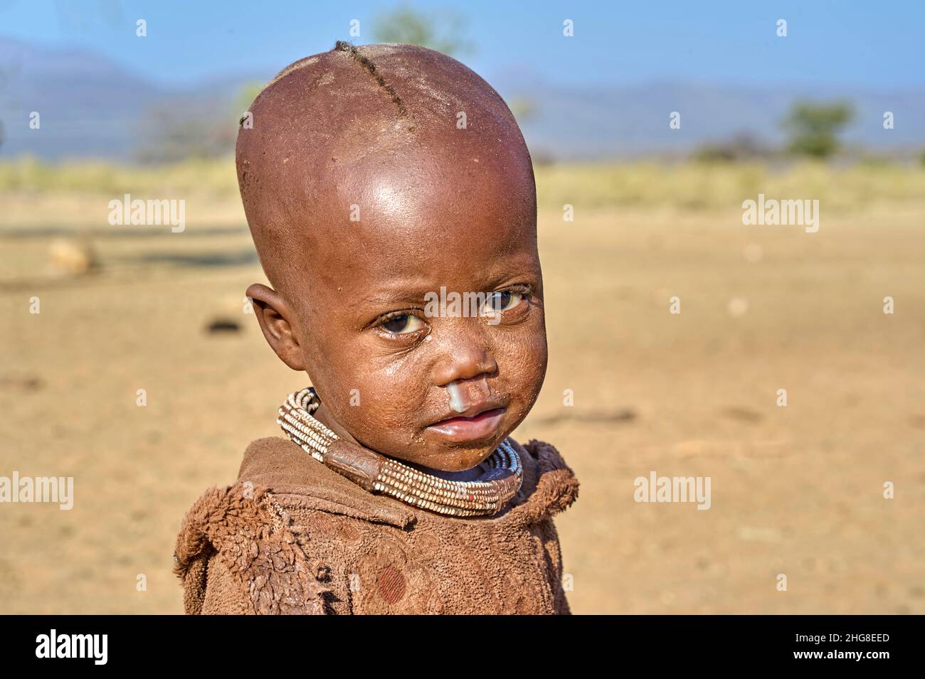 Himba people village hi-res stock photography and images - Alamy