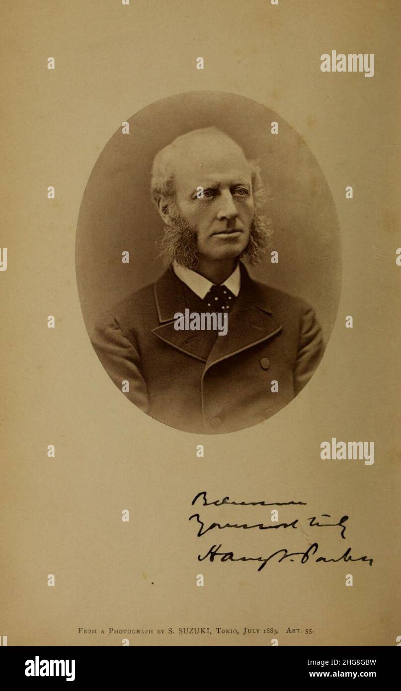 Sir Harry Parkes portrait Stock Photo - Alamy