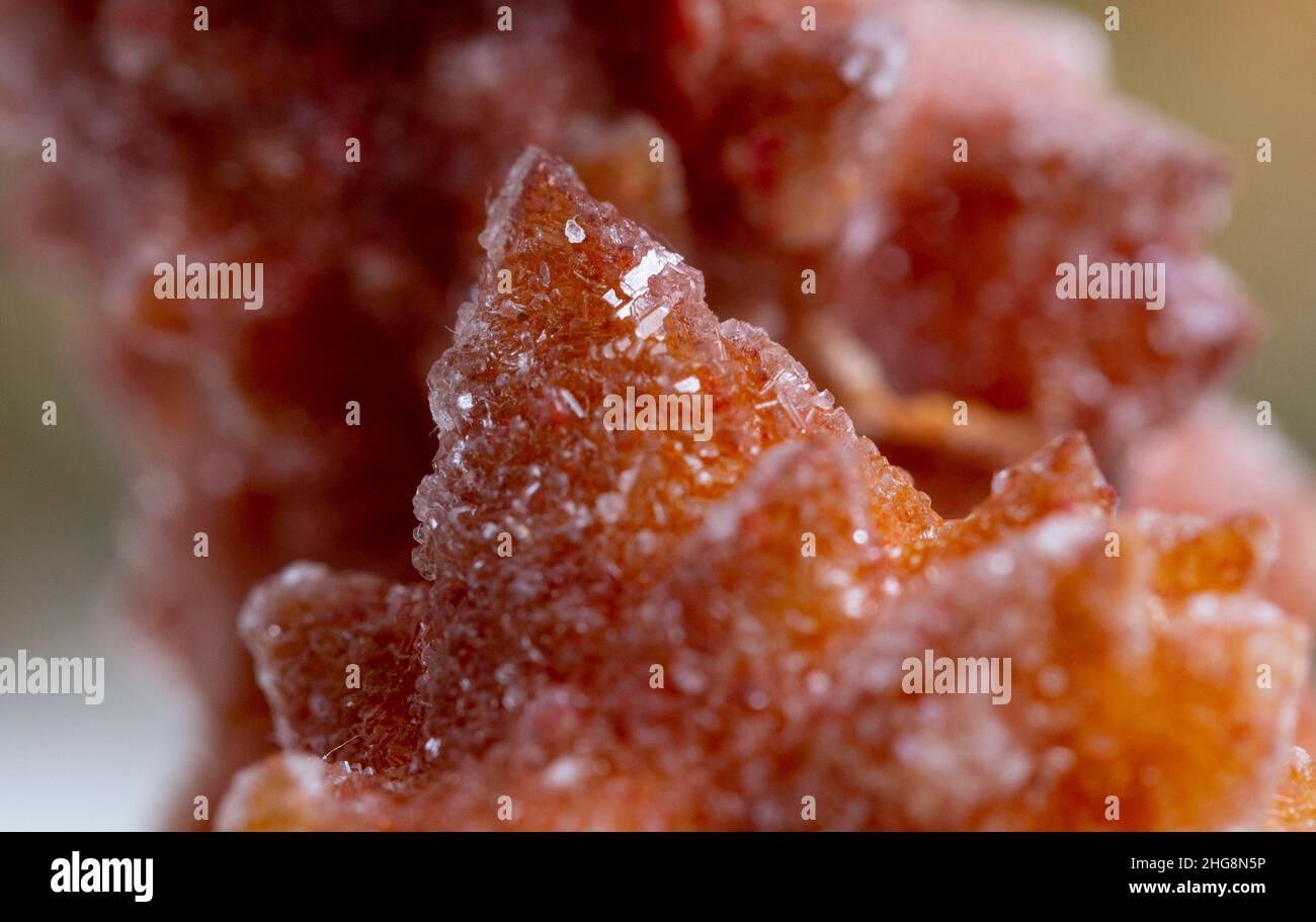 zircon mineral specimen stone rock geology gem crystal Stock Photo Alamy