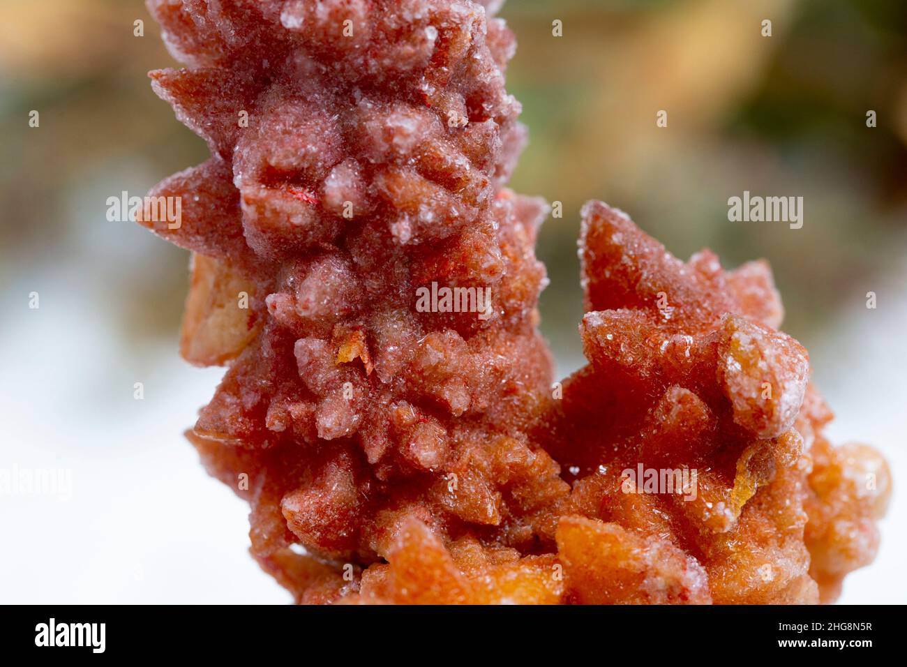 zircon mineral specimen stone rock geology gem crystal Stock Photo Alamy