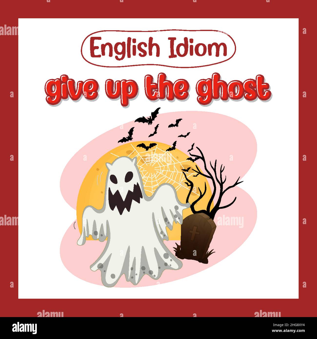 English idiom with picture description for break the ice on white  background illustration Stock Vector Image & Art - Alamy