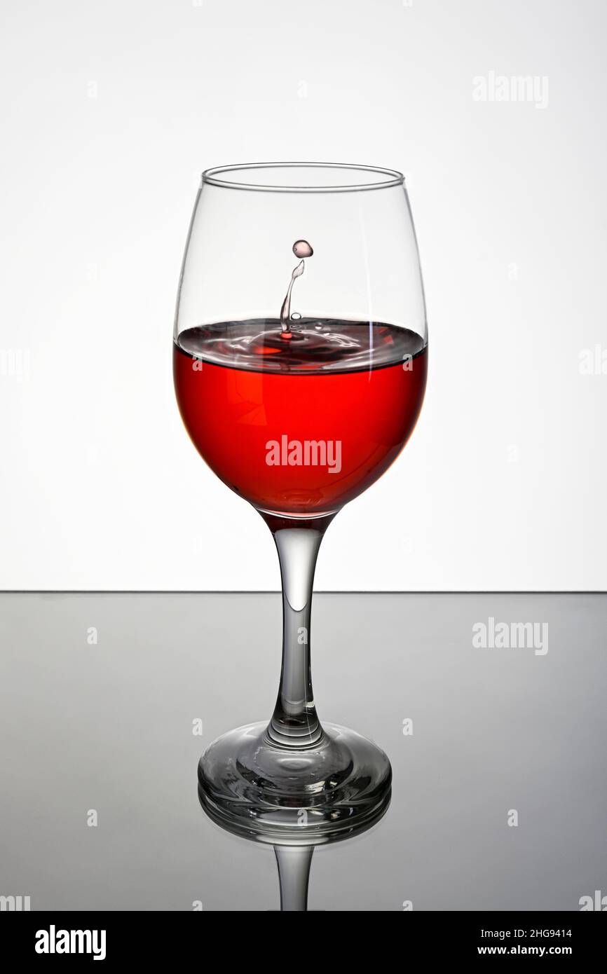 Service of different alcoholic beverages Stock Photo Alamy