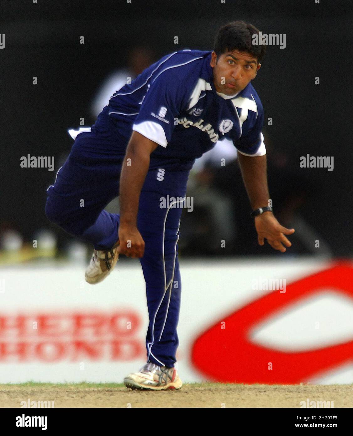 File photo dated 20-03-2007 of Scotland's Majid Haq. The team leading an independent review into racism within Scottish cricket are appealing for those affected to come forward and share their experiences to help improve the sport. Issue date: Wednesday January 19, 2022. Stock Photo