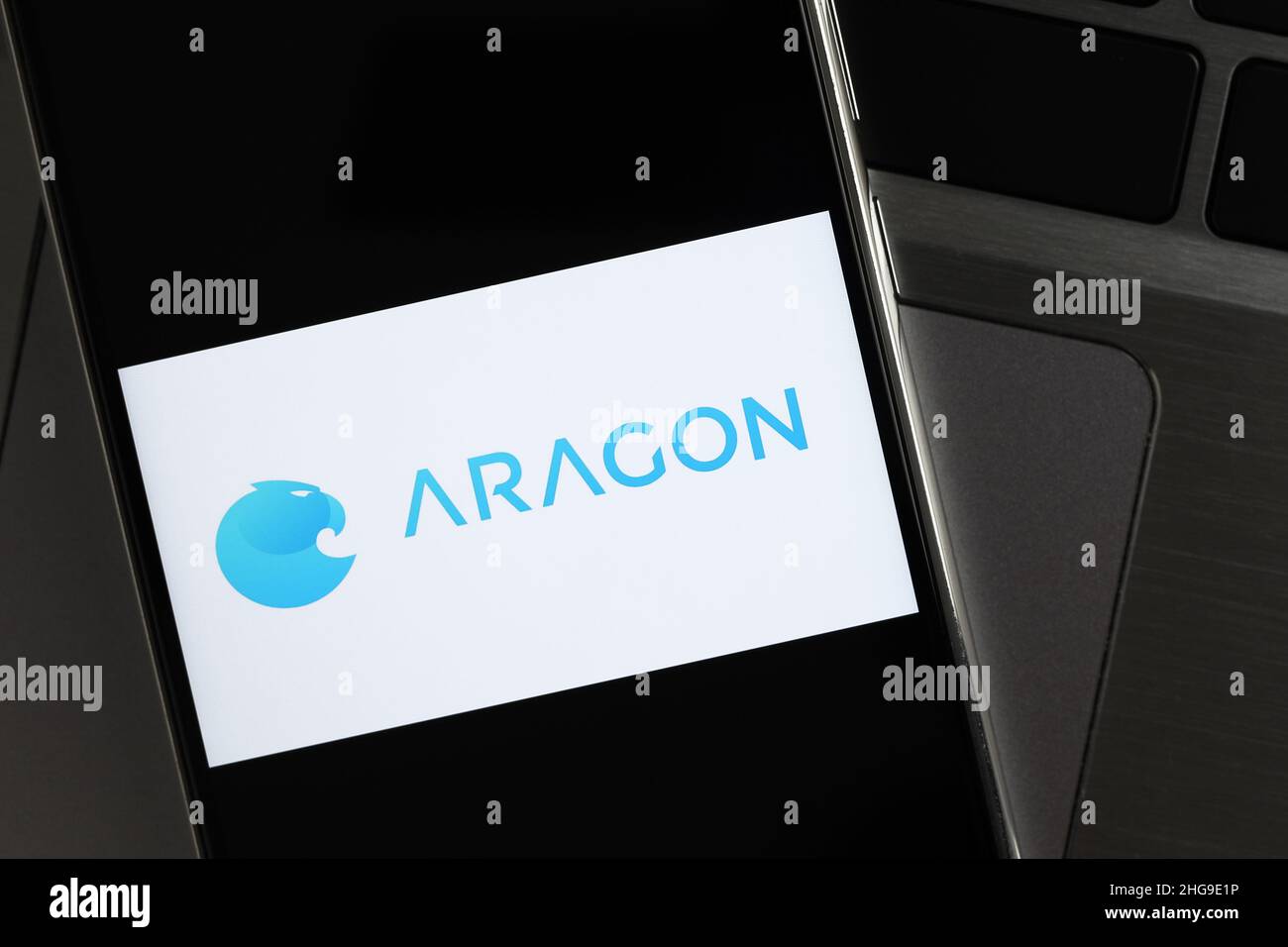 Aragon blockchain hi-res stock photography and images - Alamy